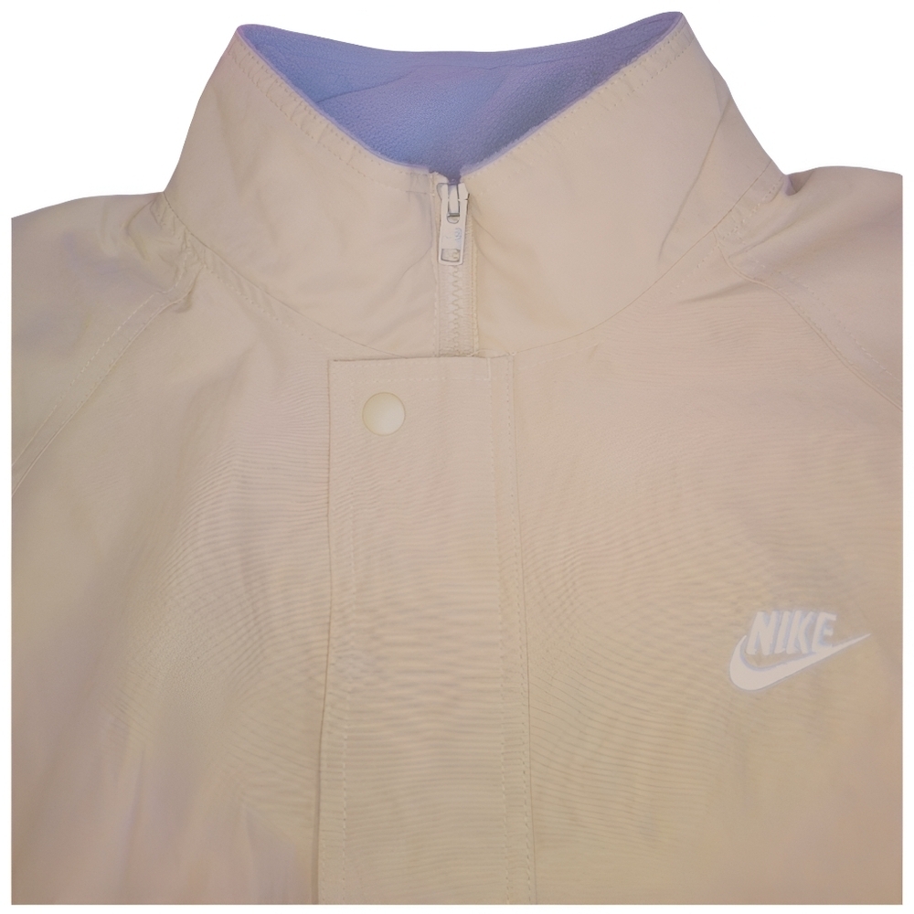 NWT Nike Club Futura Fleece Lined Jacket | Size Medium | Tan FZ0657-297 - Picture 5 of 16